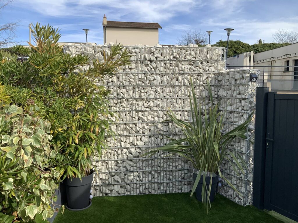 Cloture de Gabion dans les Monts-d&apos;or lyonnais